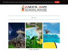 Tablet Screenshot of magicalmouseschoolhouse.com